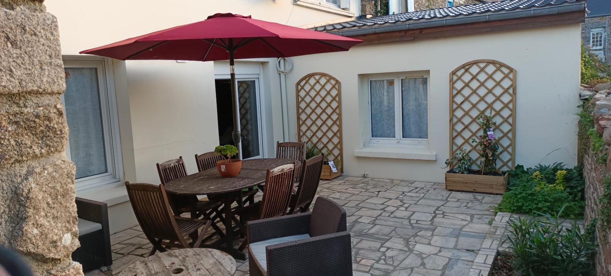 Maison A Cote De La Mer Flamanville Exterior foto